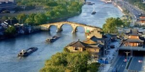 Гранд-канал Пекин-Ханчжоу в Китае